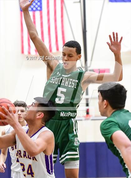 Thumbnail 1 in Brackenridge Vs Southwest (SAISD Invitational) photogallery.