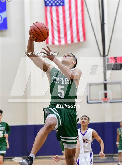 Thumbnail 2 in Brackenridge Vs Southwest (SAISD Invitational) photogallery.