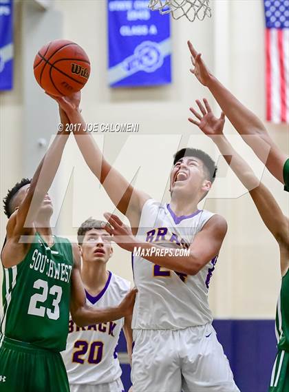 Thumbnail 2 in Brackenridge Vs Southwest (SAISD Invitational) photogallery.
