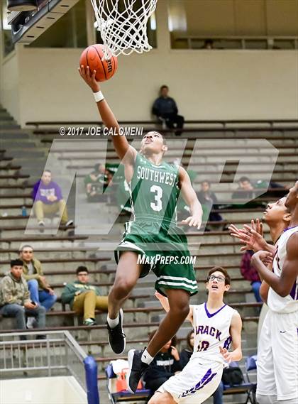 Thumbnail 2 in Brackenridge Vs Southwest (SAISD Invitational) photogallery.