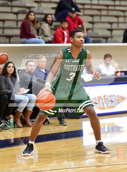 Thumbnail 3 in Brackenridge Vs Southwest (SAISD Invitational) photogallery.