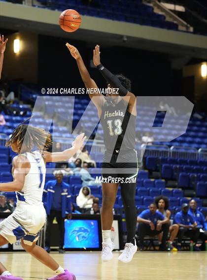 Thumbnail 3 in Waxahachie vs. King (Cy-Hoops Invitational) photogallery.