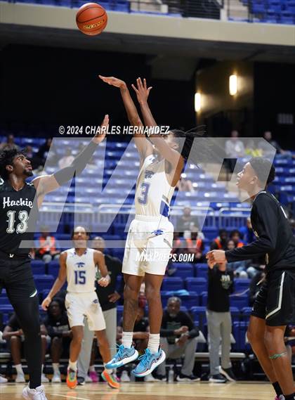 Thumbnail 3 in Waxahachie vs. King (Cy-Hoops Invitational) photogallery.