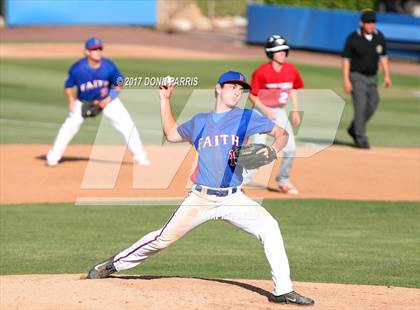 Thumbnail 2 in Arrowhead Christian vs. Faith Baptist (CIF SS Division 7 Final) photogallery.