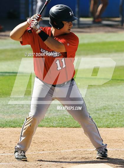 Thumbnail 1 in Arrowhead Christian vs. Faith Baptist (CIF SS Division 7 Final) photogallery.