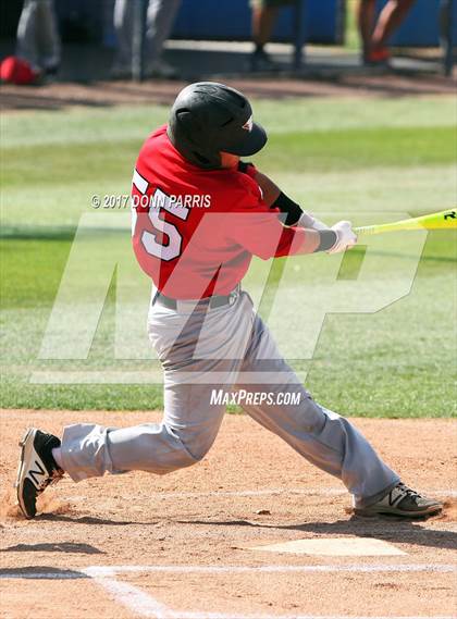 Thumbnail 1 in Arrowhead Christian vs. Faith Baptist (CIF SS Division 7 Final) photogallery.