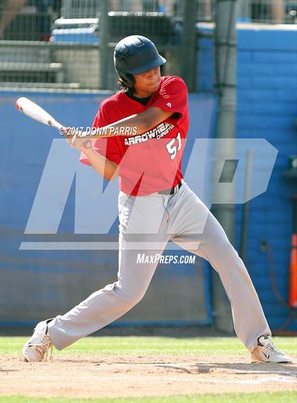 Thumbnail 3 in Arrowhead Christian vs. Faith Baptist (CIF SS Division 7 Final) photogallery.