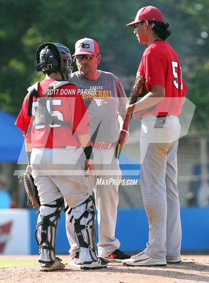 Thumbnail 1 in Arrowhead Christian vs. Faith Baptist (CIF SS Division 7 Final) photogallery.