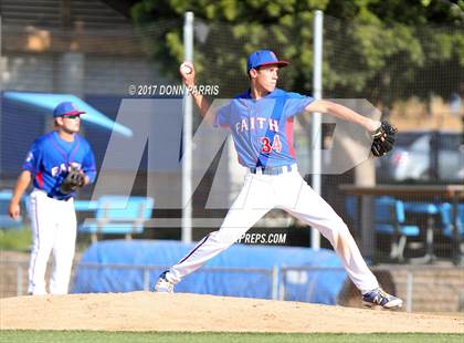 Thumbnail 2 in Arrowhead Christian vs. Faith Baptist (CIF SS Division 7 Final) photogallery.