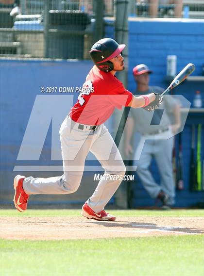 Thumbnail 1 in Arrowhead Christian vs. Faith Baptist (CIF SS Division 7 Final) photogallery.
