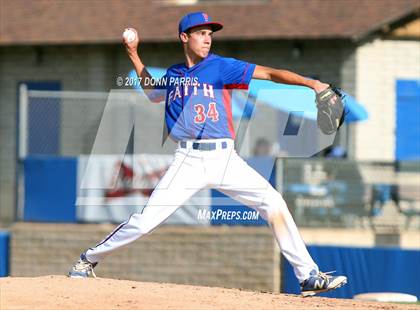 Thumbnail 1 in Arrowhead Christian vs. Faith Baptist (CIF SS Division 7 Final) photogallery.