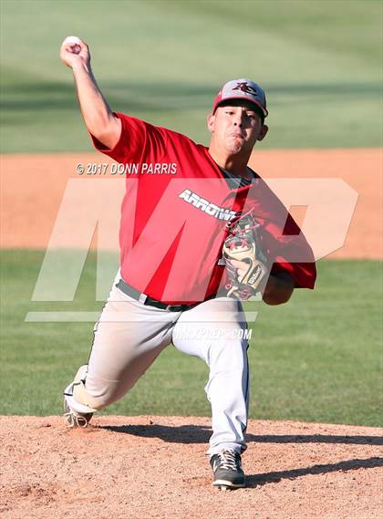 Thumbnail 1 in Arrowhead Christian vs. Faith Baptist (CIF SS Division 7 Final) photogallery.