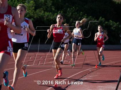 Thumbnail 1 in Orange County Track & Field Championships (Girls 800 Meter & 1600 Meter) photogallery.