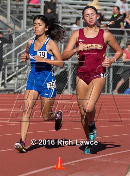 Thumbnail 3 in Orange County Track & Field Championships (Girls 800 Meter & 1600 Meter) photogallery.