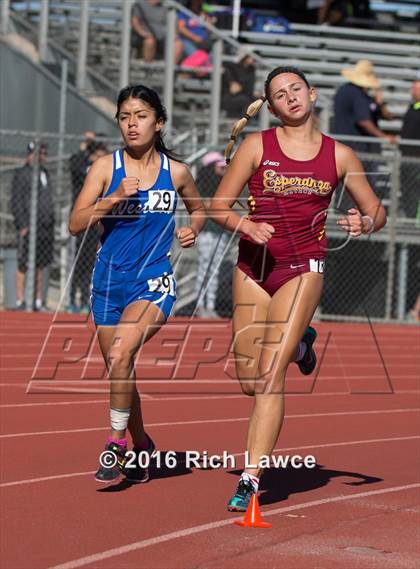 Thumbnail 2 in Orange County Track & Field Championships (Girls 800 Meter & 1600 Meter) photogallery.