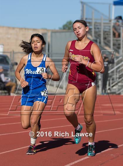 Thumbnail 1 in Orange County Track & Field Championships (Girls 800 Meter & 1600 Meter) photogallery.