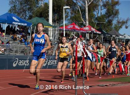 Thumbnail 1 in Orange County Track & Field Championships (Girls 800 Meter & 1600 Meter) photogallery.
