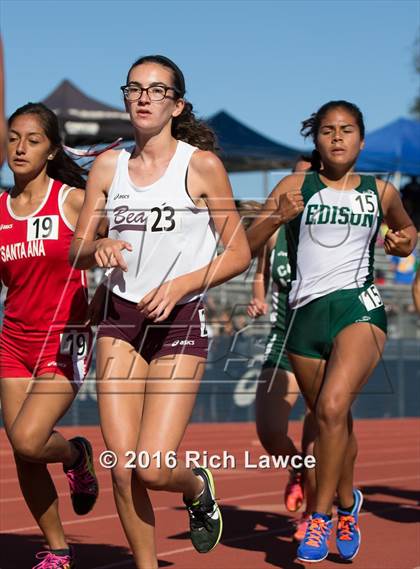 Thumbnail 3 in Orange County Track & Field Championships (Girls 800 Meter & 1600 Meter) photogallery.