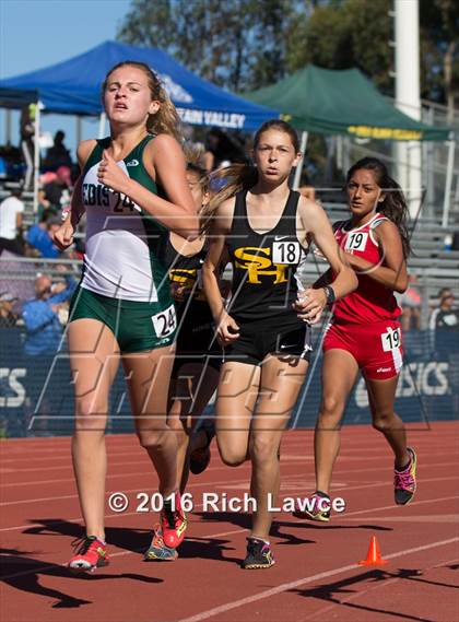 Thumbnail 3 in Orange County Track & Field Championships (Girls 800 Meter & 1600 Meter) photogallery.