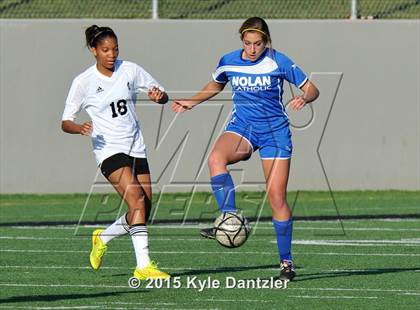 Thumbnail 2 in Nolan Catholic vs Bishop Lynch (TAPPS Division 1 Semifinal) photogallery.