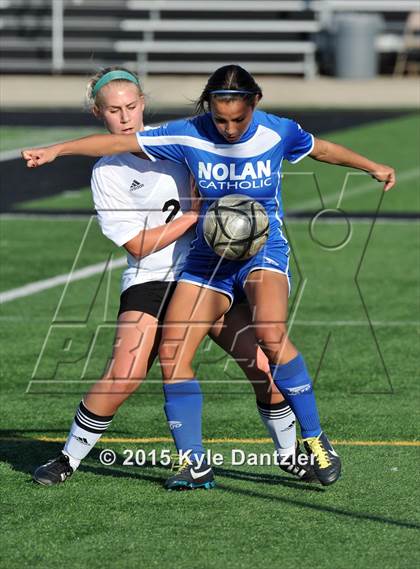 Thumbnail 2 in Nolan Catholic vs Bishop Lynch (TAPPS Division 1 Semifinal) photogallery.