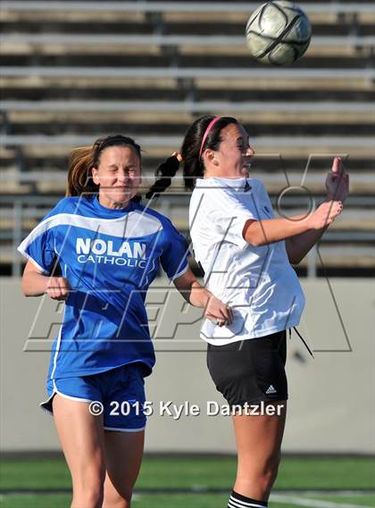 Thumbnail 3 in Nolan Catholic vs Bishop Lynch (TAPPS Division 1 Semifinal) photogallery.