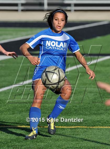 Thumbnail 2 in Nolan Catholic vs Bishop Lynch (TAPPS Division 1 Semifinal) photogallery.