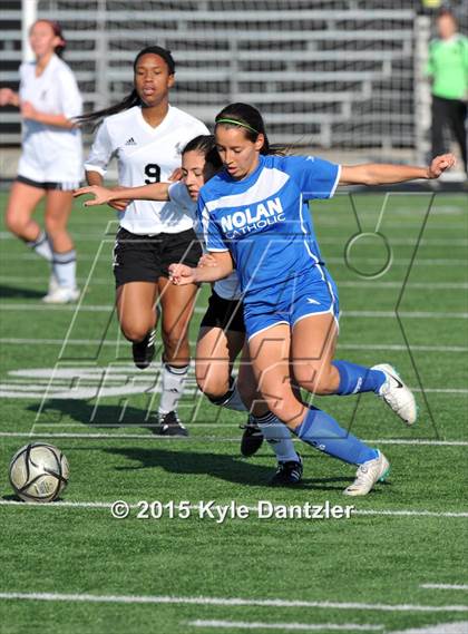 Thumbnail 3 in Nolan Catholic vs Bishop Lynch (TAPPS Division 1 Semifinal) photogallery.
