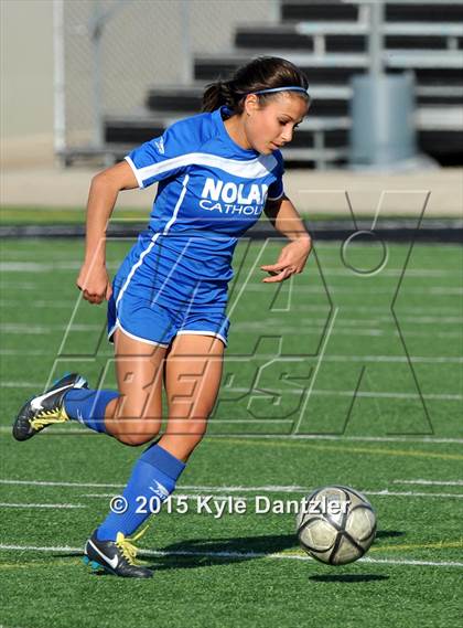 Thumbnail 2 in Nolan Catholic vs Bishop Lynch (TAPPS Division 1 Semifinal) photogallery.