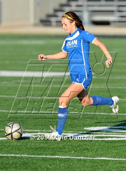 Thumbnail 2 in Nolan Catholic vs Bishop Lynch (TAPPS Division 1 Semifinal) photogallery.