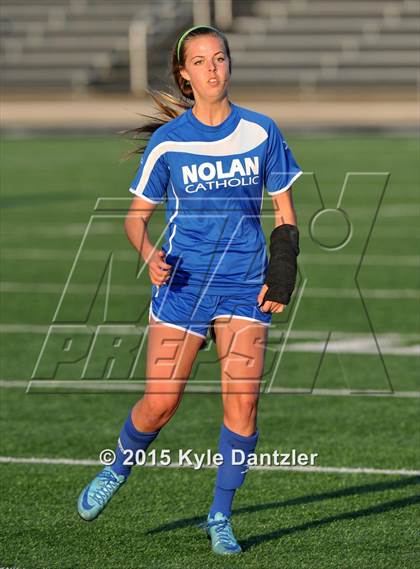 Thumbnail 3 in Nolan Catholic vs Bishop Lynch (TAPPS Division 1 Semifinal) photogallery.