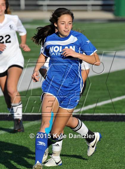 Thumbnail 2 in Nolan Catholic vs Bishop Lynch (TAPPS Division 1 Semifinal) photogallery.