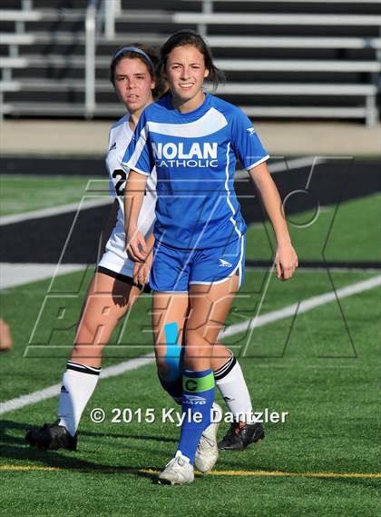 Thumbnail 2 in Nolan Catholic vs Bishop Lynch (TAPPS Division 1 Semifinal) photogallery.