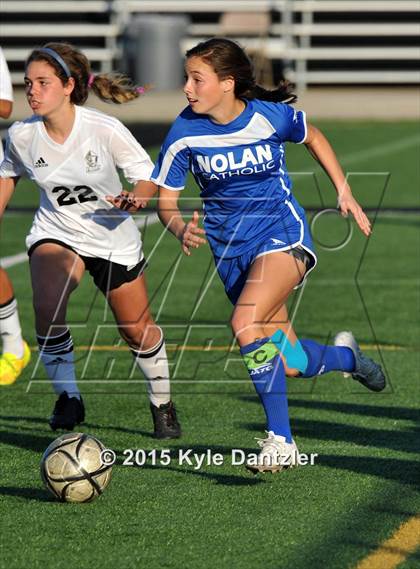 Thumbnail 2 in Nolan Catholic vs Bishop Lynch (TAPPS Division 1 Semifinal) photogallery.