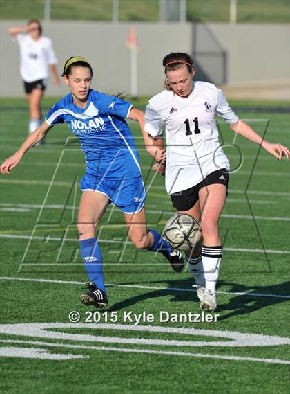 Thumbnail 2 in Nolan Catholic vs Bishop Lynch (TAPPS Division 1 Semifinal) photogallery.