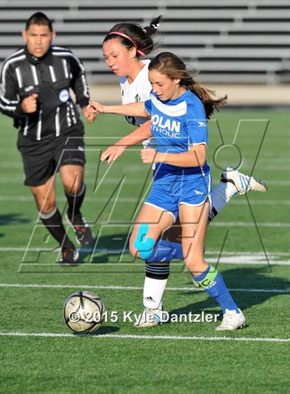 Thumbnail 1 in Nolan Catholic vs Bishop Lynch (TAPPS Division 1 Semifinal) photogallery.