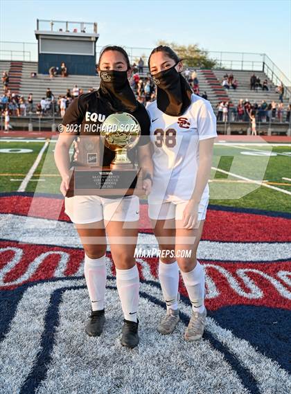 Thumbnail 3 in Salpointe Catholic vs Prescott (AIA 4A Final Awards) photogallery.