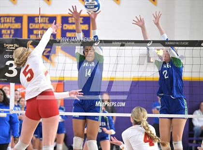 Thumbnail 2 in Xavier College Prep vs. Cathedral Catholic (Durango Fall Classic) photogallery.