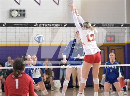 Thumbnail 2 in Xavier College Prep vs. Cathedral Catholic (Durango Fall Classic) photogallery.