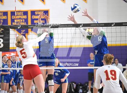 Thumbnail 3 in Xavier College Prep vs. Cathedral Catholic (Durango Fall Classic) photogallery.