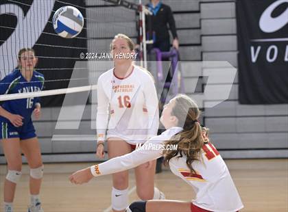 Thumbnail 1 in Xavier College Prep vs. Cathedral Catholic (Durango Fall Classic) photogallery.