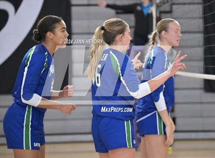 Thumbnail 3 in Xavier College Prep vs. Cathedral Catholic (Durango Fall Classic) photogallery.
