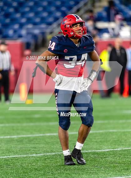Thumbnail 1 in Central @ Central Catholic (MIAA Division 1 Final) photogallery.