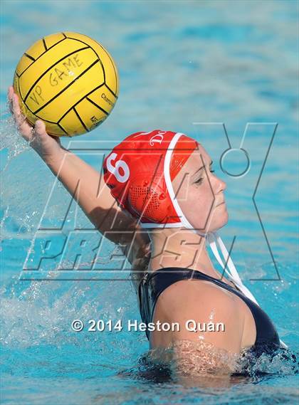 Thumbnail 3 in Palos Verdes vs Cathedral Catholic (Villa Park Classic) photogallery.