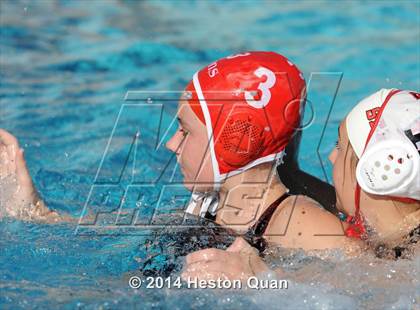 Thumbnail 3 in Palos Verdes vs Cathedral Catholic (Villa Park Classic) photogallery.