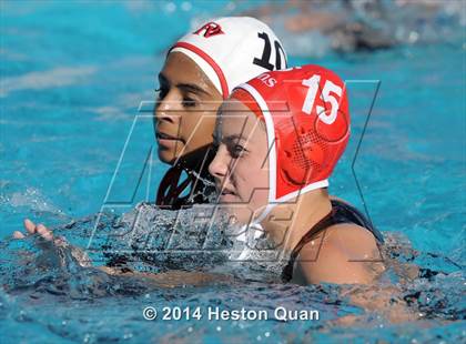 Thumbnail 3 in Palos Verdes vs Cathedral Catholic (Villa Park Classic) photogallery.