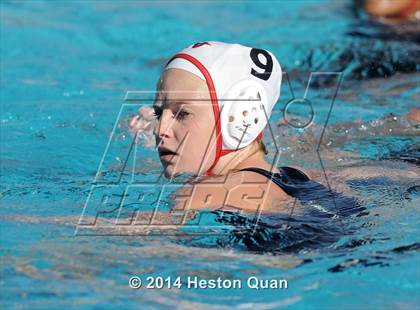 Thumbnail 3 in Palos Verdes vs Cathedral Catholic (Villa Park Classic) photogallery.