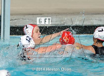Thumbnail 1 in Palos Verdes vs Cathedral Catholic (Villa Park Classic) photogallery.