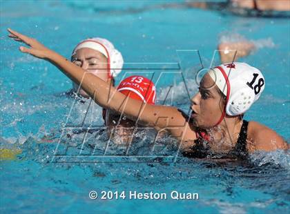 Thumbnail 3 in Palos Verdes vs Cathedral Catholic (Villa Park Classic) photogallery.
