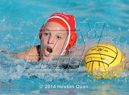 Thumbnail 3 in Palos Verdes vs Cathedral Catholic (Villa Park Classic) photogallery.